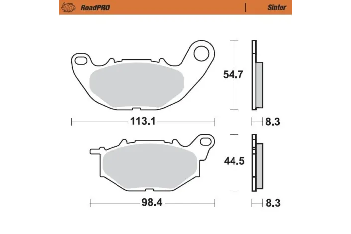 BRAKE PAD SINTER FRONT