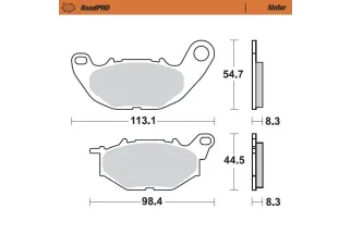 BRAKE PAD SINTER FRONT