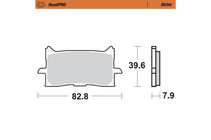 BRAKE PAD SINTER FRONT