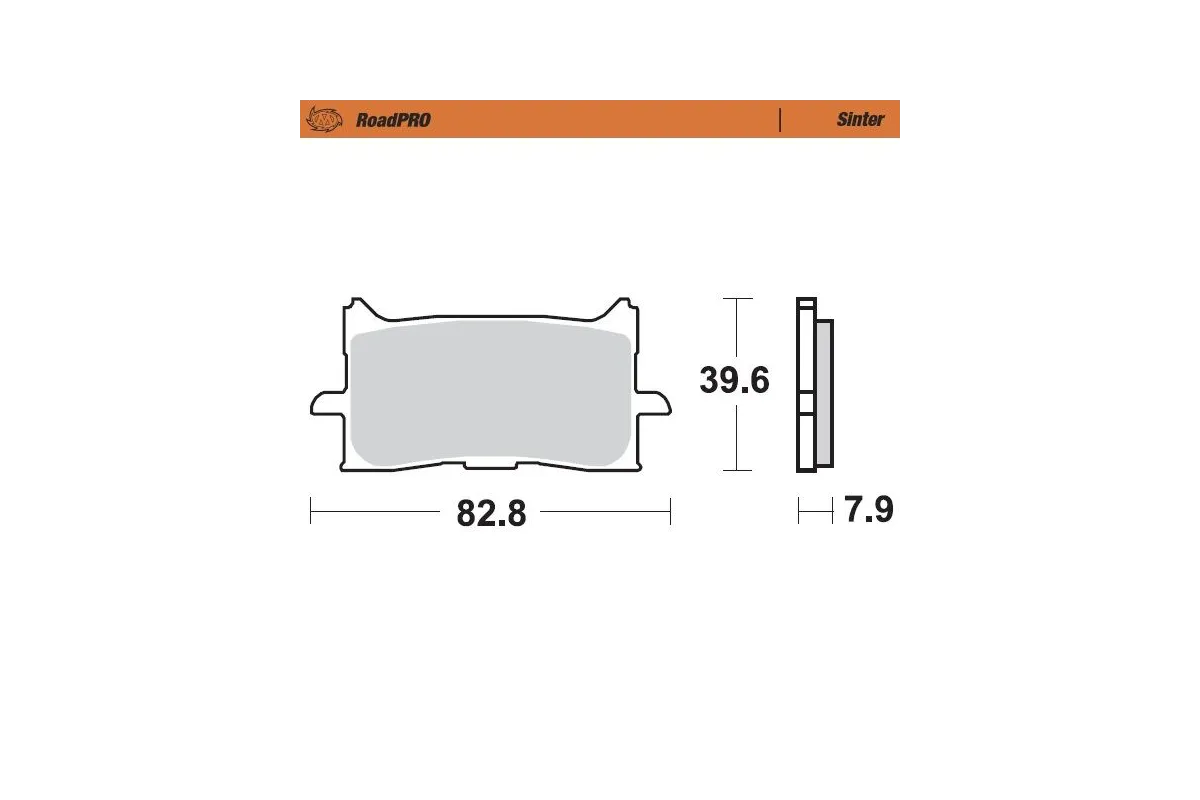 BRAKE PAD SINTER FRONT