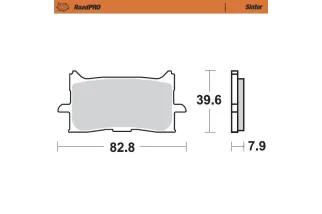 BRAKE PAD SINTER FRONT