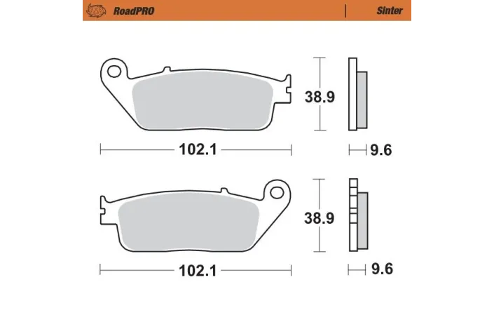 BRAKE PAD SINTER FRONT