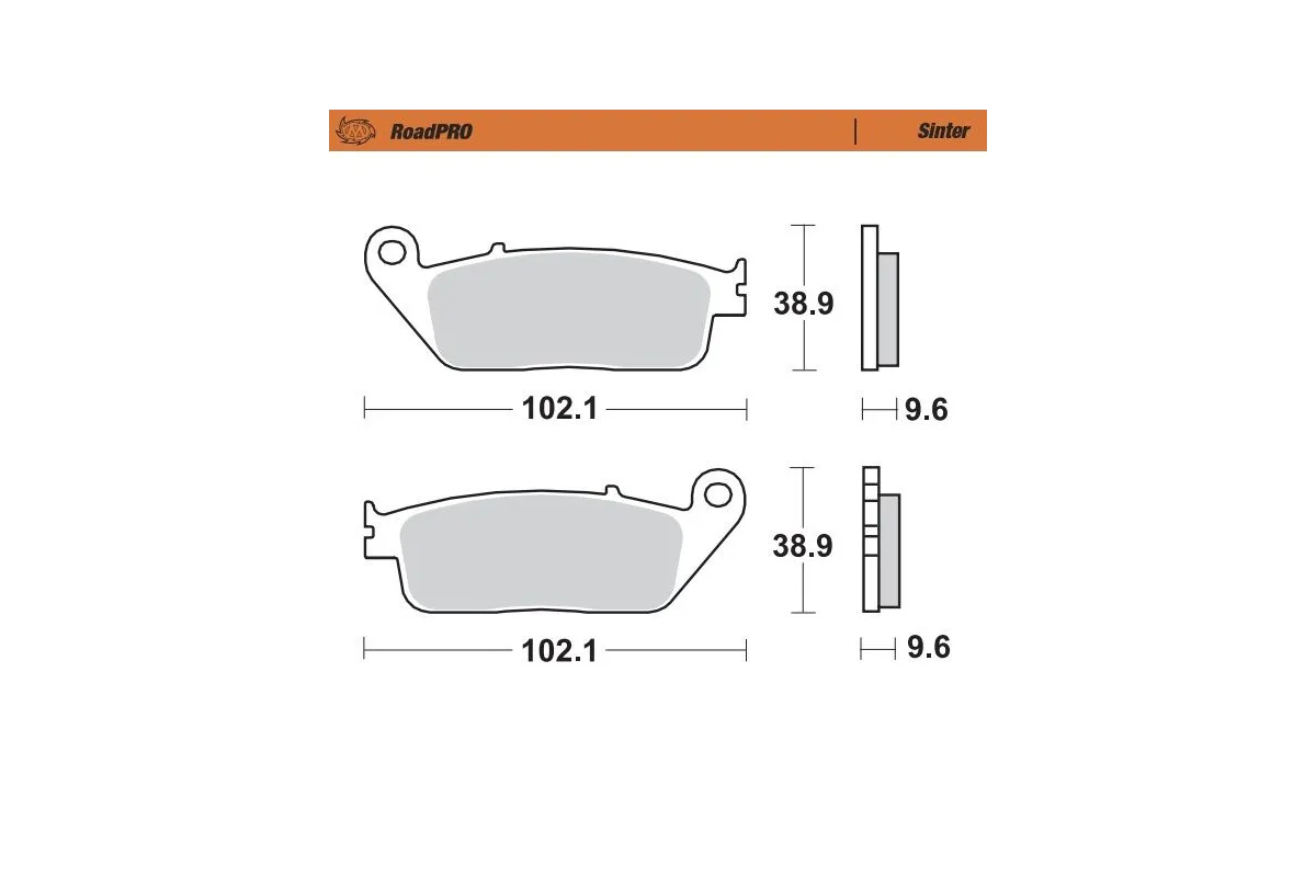 BRAKE PAD SINTER FRONT
