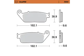 BRAKE PAD SINTER FRONT