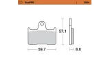 BRAKE PAD SINTER REAR