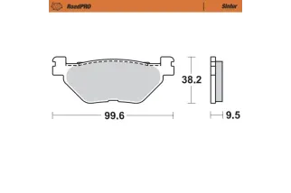 BRAKE PAD SINTER REAR