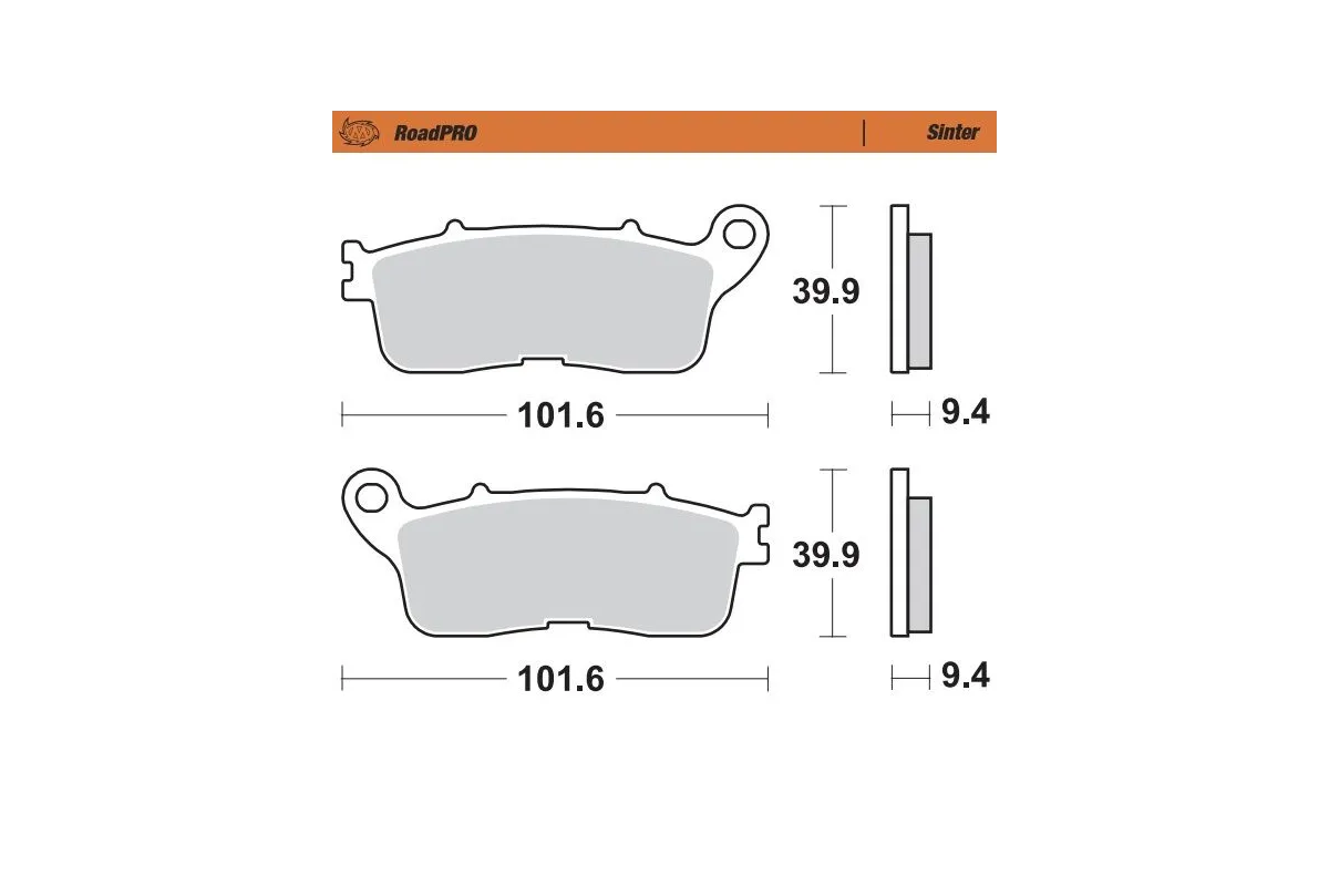 BRAKE PAD SINTER REAR