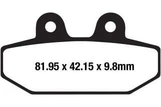 BRAKE PAD SINTERED HH