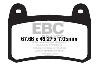 BRAKE PAD SINTERED HH