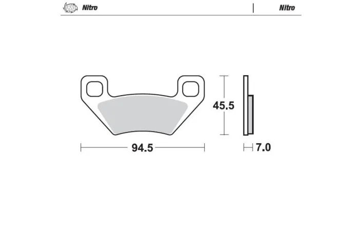 BRAKE PAD NITRO