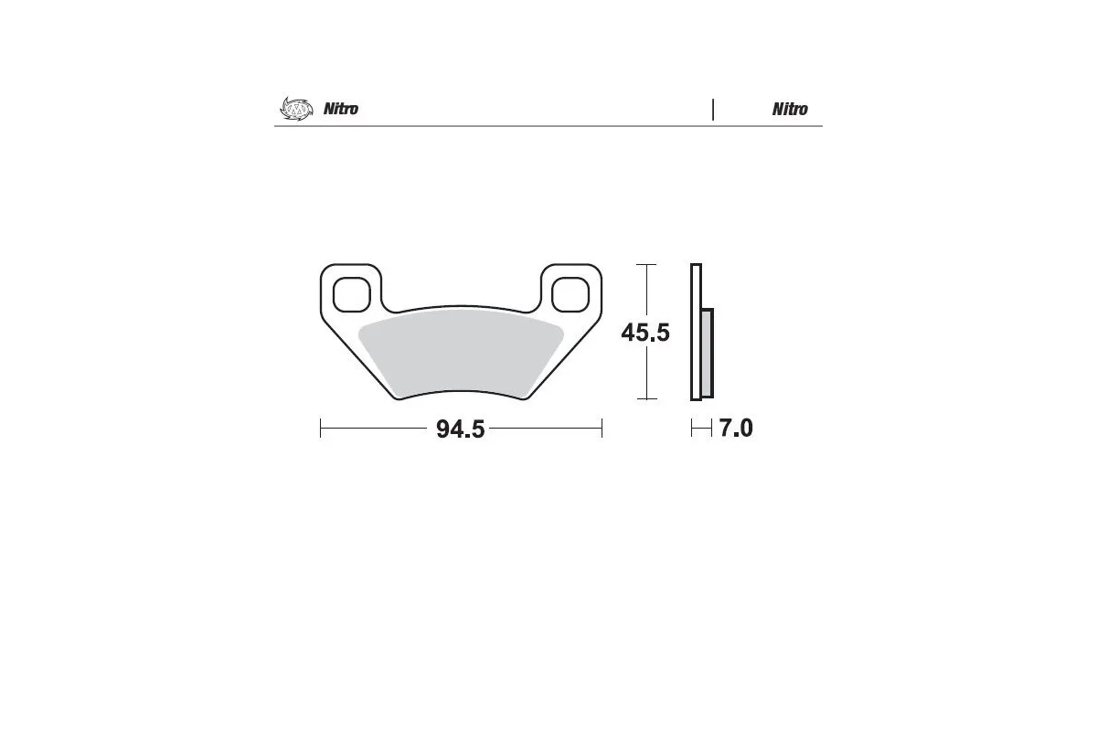 BRAKE PAD NITRO