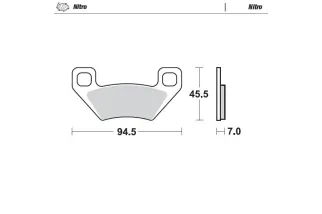 BRAKE PAD NITRO