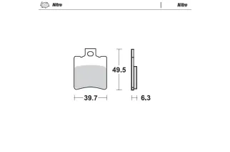 BRAKE PAD NITRO