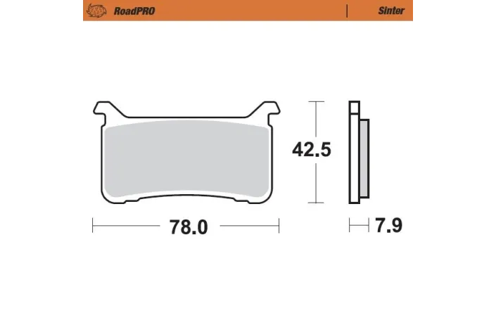 BRAKE PAD SINTER FRONT
