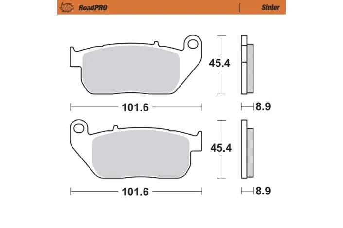 BRAKE PAD SINTER FRONT