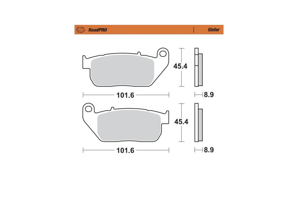 BRAKE PAD SINTER FRONT