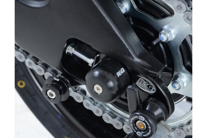 Protection de bras oscillant R&G RACING noir Suzuki GSX-S 1000 ABS/FA
