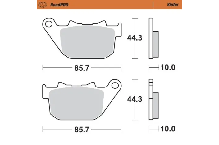 BRAKE PAD SINTER REAR