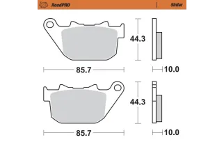 BRAKE PAD SINTER REAR
