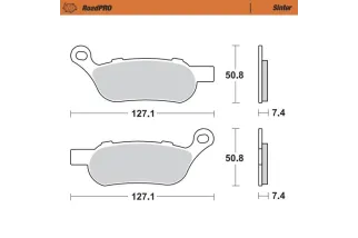 BRAKE PAD SINTER REAR