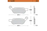 BRAKE PAD SINTER REAR