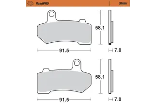 BRAKE PAD SINTER FRONT