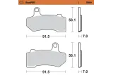 BRAKE PAD SINTER FRONT