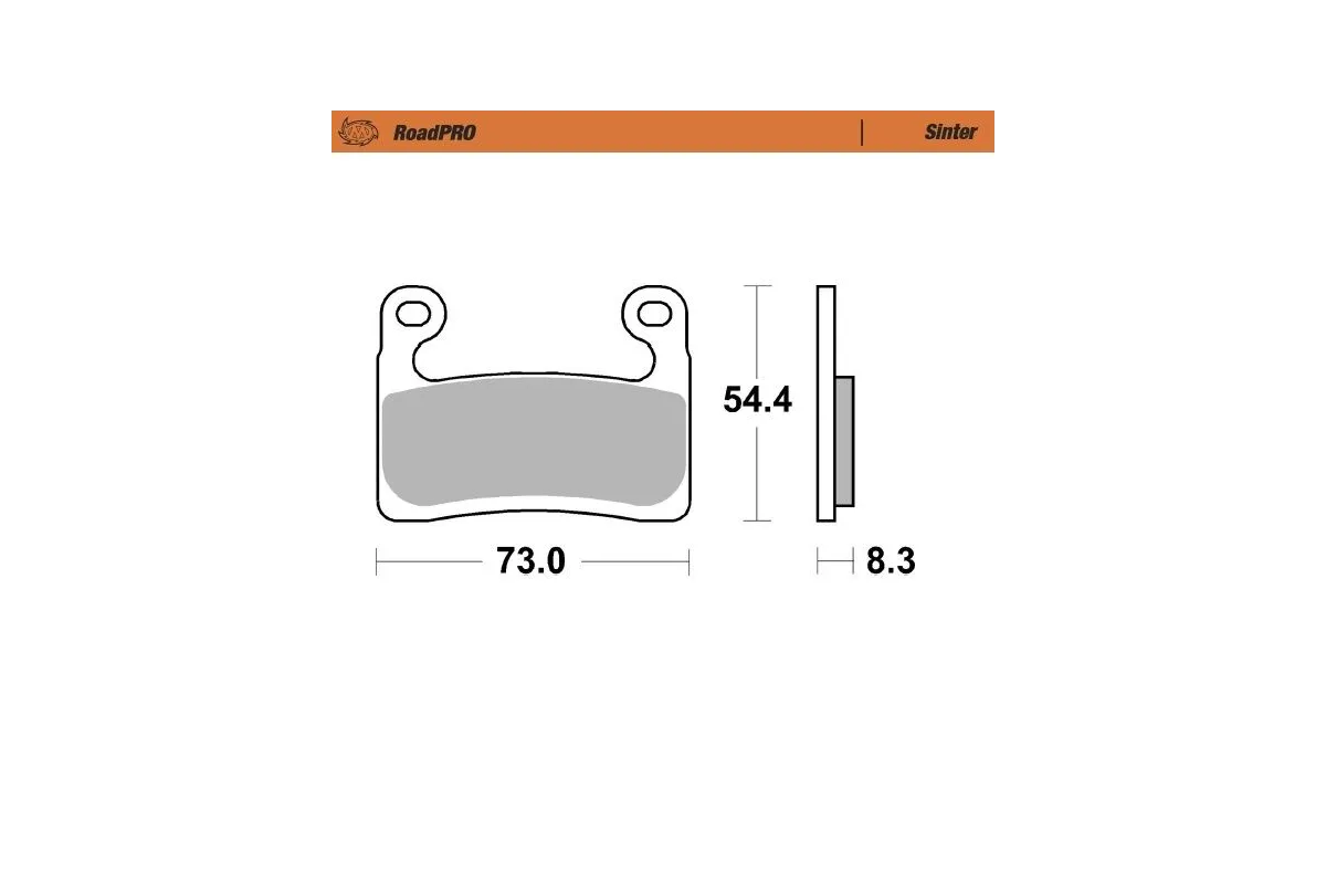 BRAKE PAD SINTER FRONT