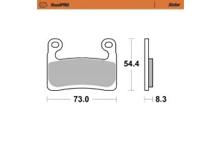 BRAKE PAD SINTER FRONT