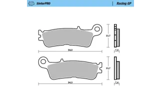 BRAKE PAD NITRO SPORT
