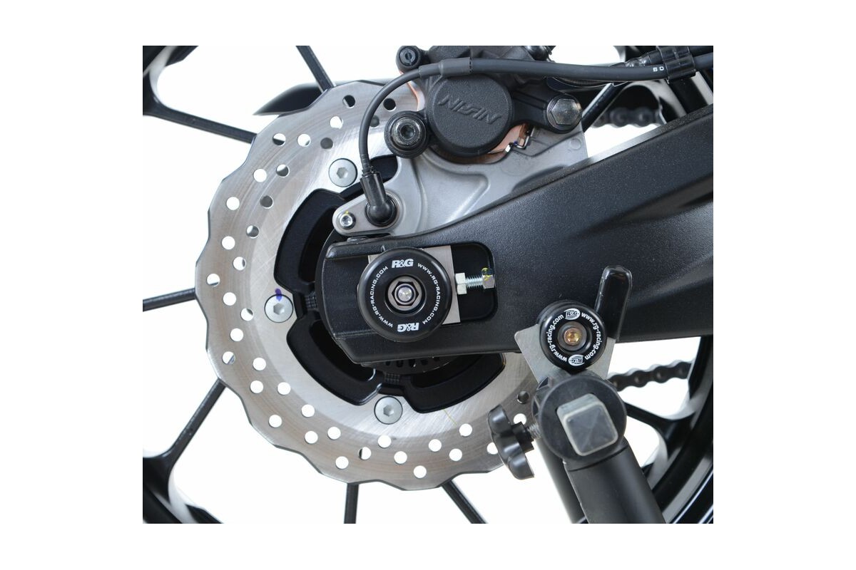 Protection de bras oscillant R&G RACING noir Yamaha Tracer 700