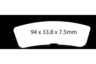 BRAKE PAD SINT R SERIES