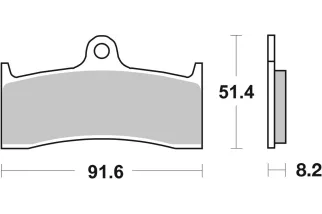 BRAKE PAD SINT ST/RA