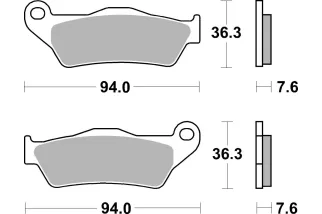 BRAKE PAD SINT SCOOT
