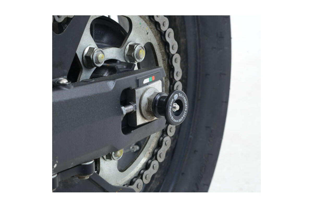 Protection de bras oscillant R&G RACING type diabolo noir Honda CRF1000L Africa Twin