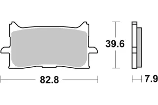 BRAKE PAD SINT ST/RA