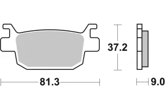 BRAKE PAD SINT SCOOT
