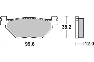 BRAKE PAD SINT SCOOT