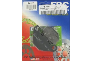 BRAKE PAD FA SER ORGANIC