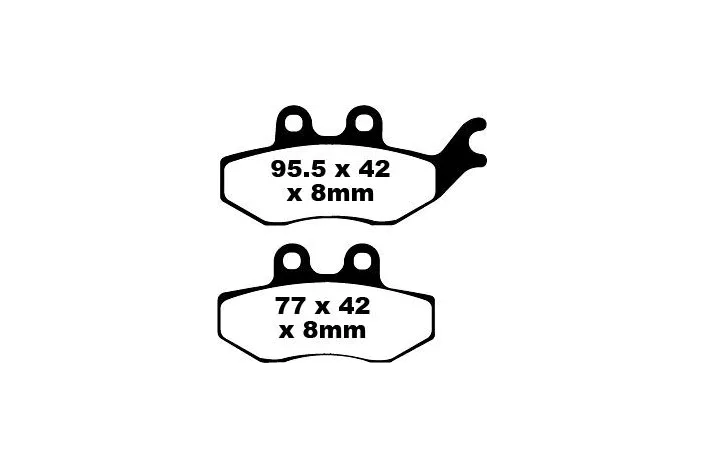 BRAKE PAD FA SER ORGANIC