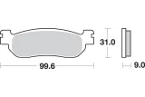 BRAKE PAD CAR/CER