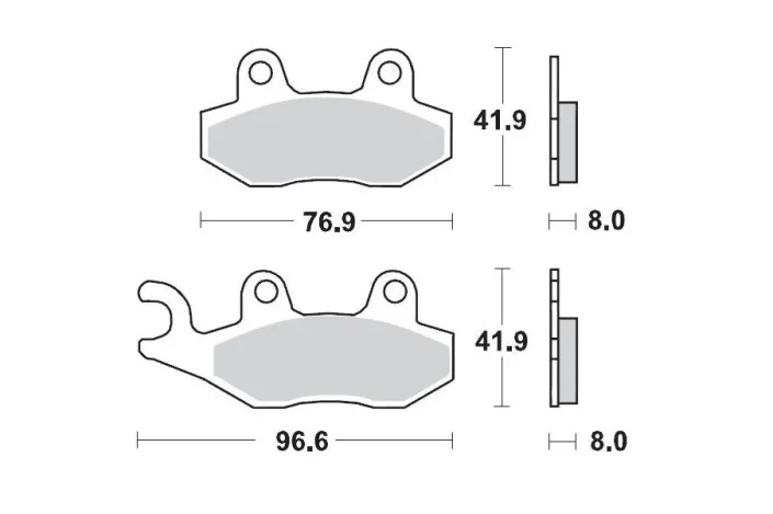 BRAKE PAD CERAMIC