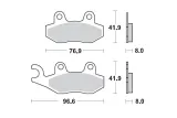 BRAKE PAD CERAMIC