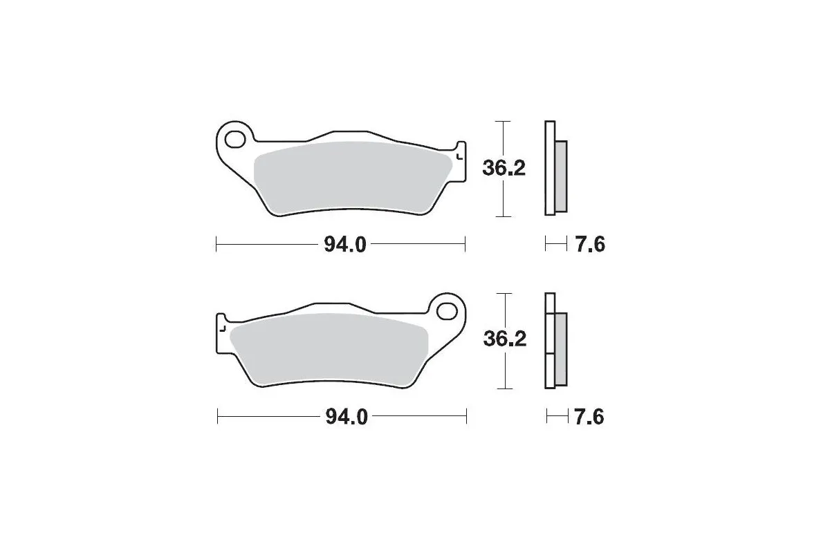 BRAKE PAD CERAMIC