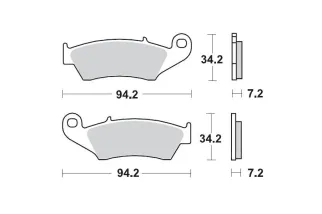 BRAKE PAD CERAMIC