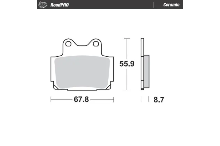 BRAKE PAD CERAMIC