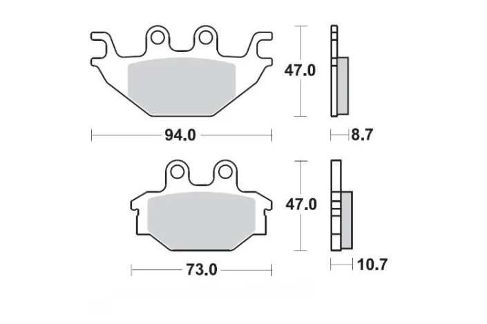 BRAKE PAD CERAMIC