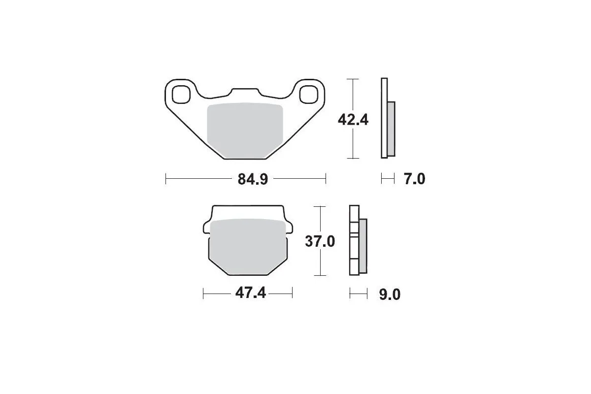BRAKE PAD CERAMIC