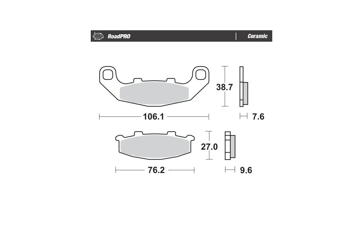BRAKE PAD CERAMIC
