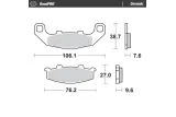 BRAKE PAD CERAMIC